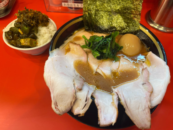 「燻製チャーシューメン」@家系ラーメン 大輝家直系 大金家 門前仲町店の写真