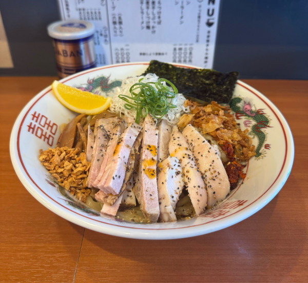 「まぜそば」@自家製手もみ麺 鈴ノ木の写真