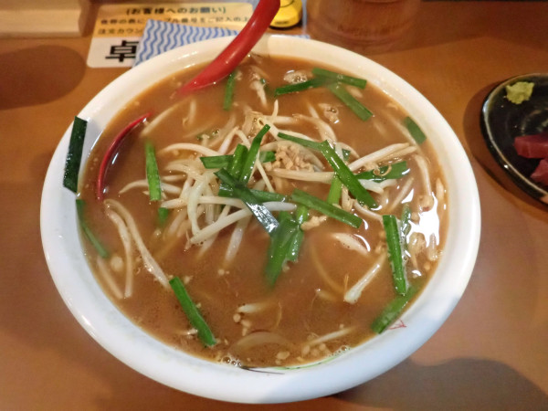 「味噌ラーメン(500円)」@大都会の写真