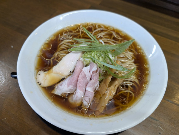 「鶏そば（醤油）850円」@麺屋 三槍の写真