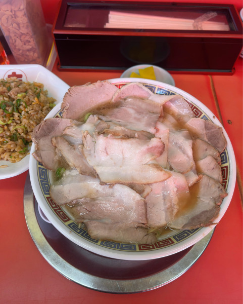 「チャーシューメン正油（1200円）」@もっこす 工場店の写真