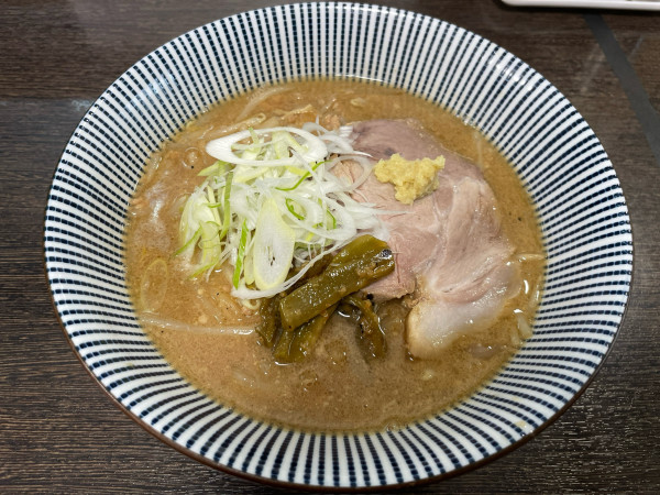 「灼味噌ラーメン（1,200円）」@灼味噌らーめん 八堂八の写真