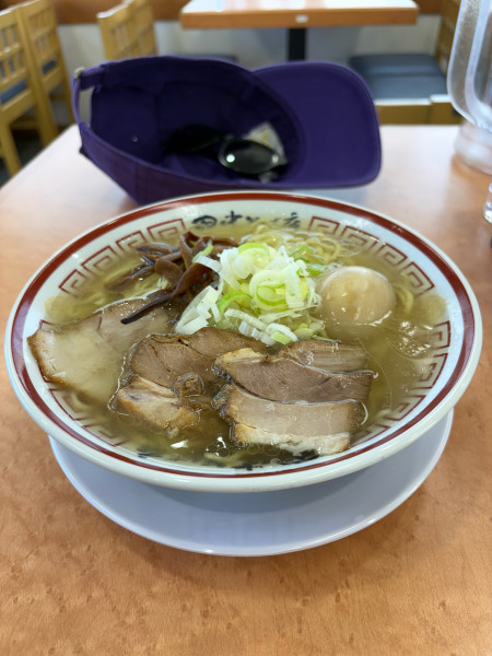 「中華そば+たまご+鶏油」@田中そば店 カインズ市原店の写真