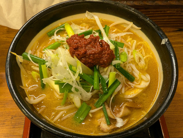 「辛味噌」@肉そば家 笑梟の写真