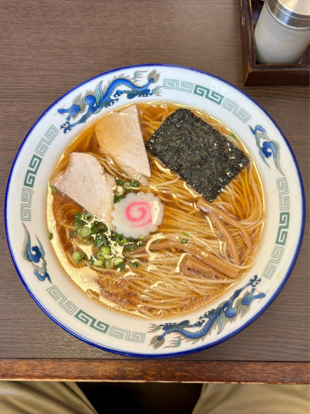 「ラーメン（650）」@清見そば 本店の写真