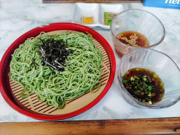 「よもぎざる並 500円」@らさろ亭の写真