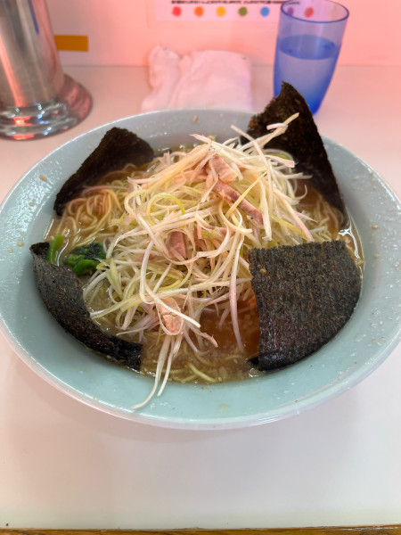 「ネギ味噌ラーメン 950円」@ラーメンショップ 宮沢湖店の写真
