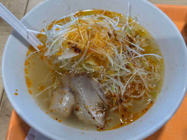 「塩ねぎらーめん　大盛」@幸楽苑 レイクウォーク岡谷店の写真