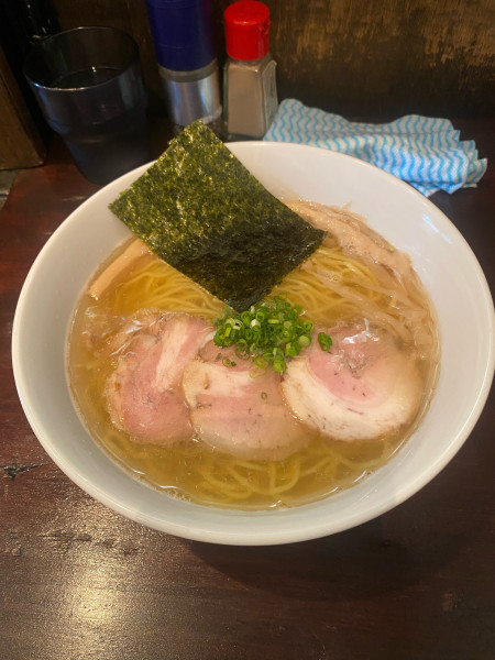 「サバ煮干しの塩ラーメン」@十人十色の写真