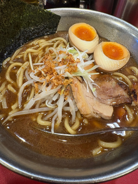 「たまり醤油 850円大盛り無料」@らーめん房 とりとんの写真