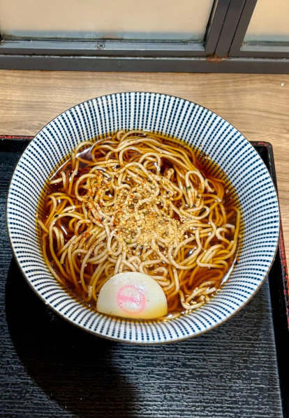 「かけそば（440）」@そばいち グランスタ東京店の写真