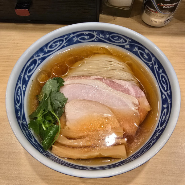 「冷やし煮干しそば」@中華そばよしかわ 西荻窪店の写真