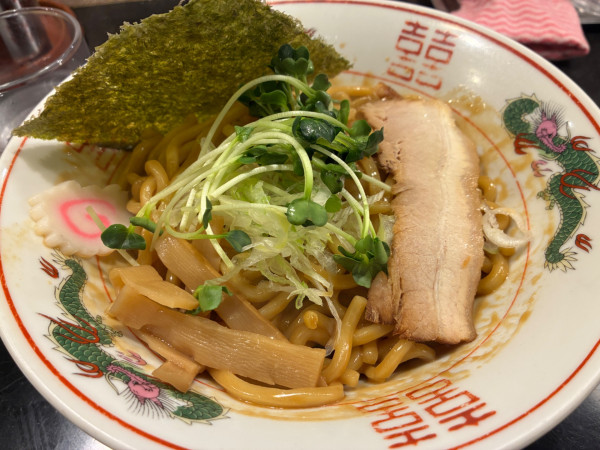 「武蔵野アブラそば」@武蔵野アブラ学会 代々木店の写真