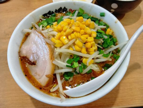 「みそらーめん こってり」@らーめん 雅楽 GARAKUの写真