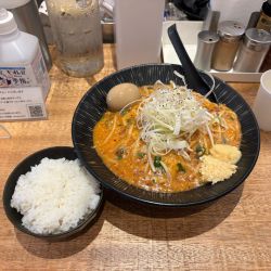 辛味噌ラーメン（900）大盛（50）味玉（100）小ライス（50