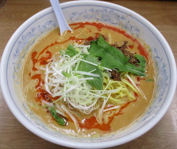 「＜期間限定＞鶏白湯担々麺　850円」@福しん 公会堂前店の写真