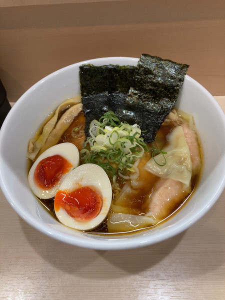 「特製中華そば　1450円」@手揉み中華そば 中村の写真