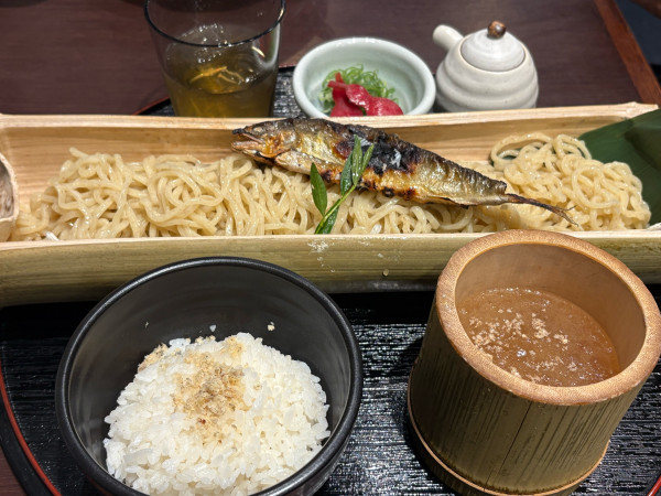 「【夏季限定】あゆ冷しつけ麺御膳（大盛）」@GOTTAKUの写真