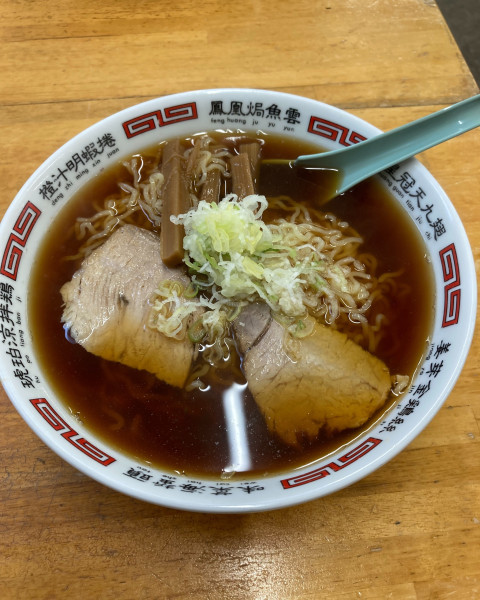 「ラーメン中　650円」@くどうラーメンの写真