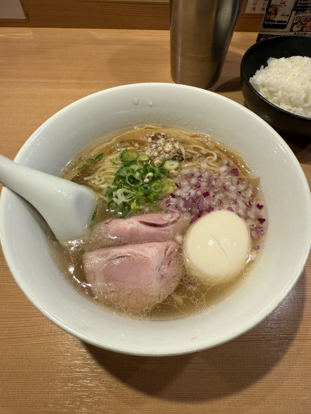 「味玉金目鯛ラーメン」@らぁ麺 鳳仙花の写真