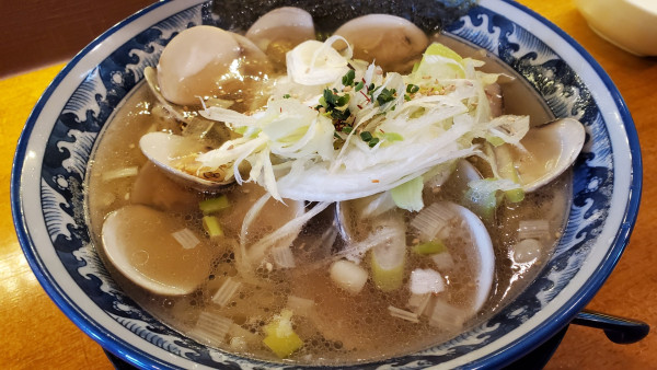 「活はまぐりラーメン」@和風楽麺 四代目 ひのでや 大宮店の写真