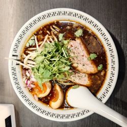 スパイス・味玉ラー麺