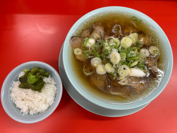 「中華そば ¥850 & ライス無料」@邦ちゃんラーメン 両国店の写真