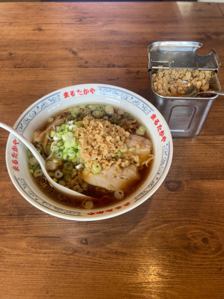 「ラーメン900円」@まるたかや 牛島本店の写真