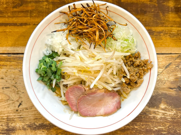 「★＜限定＞味噌まぜそば🍜¥1,200」@東京味噌らーめん 鶉の写真