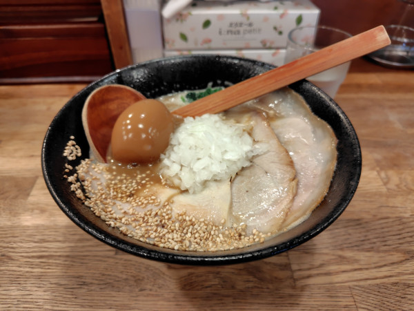 「鶏白湯らーめん(醤油)¥1000」@麺屋時茂の写真