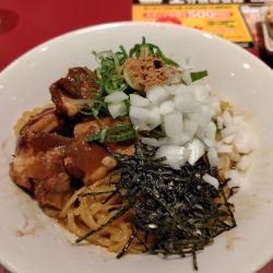 熟成醤油　油そば