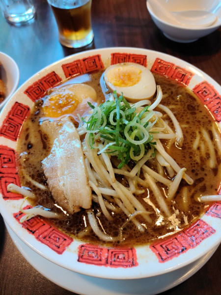 「黄金比率味噌ラーメン」@バーミヤン 朝霞本町店の写真