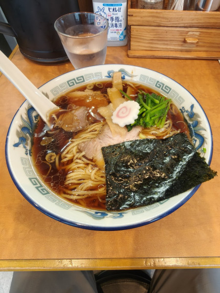 「醤油ラーメン 1000円」@麺屋かむいの写真