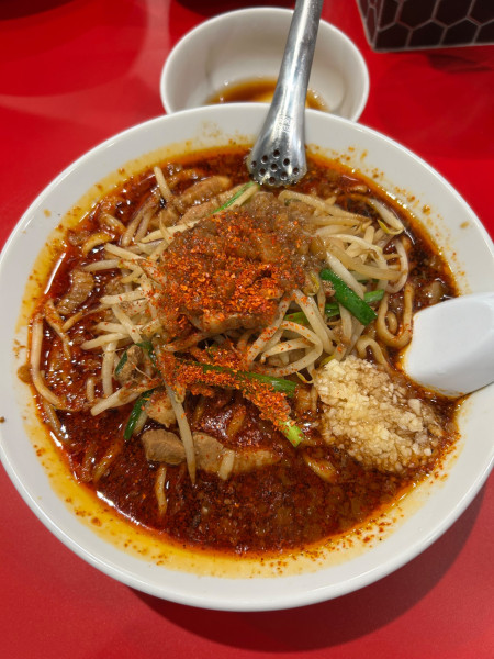 「火の玉(辛口)」@すず鬼直伝スタミナらーめん かわさ鬼の写真