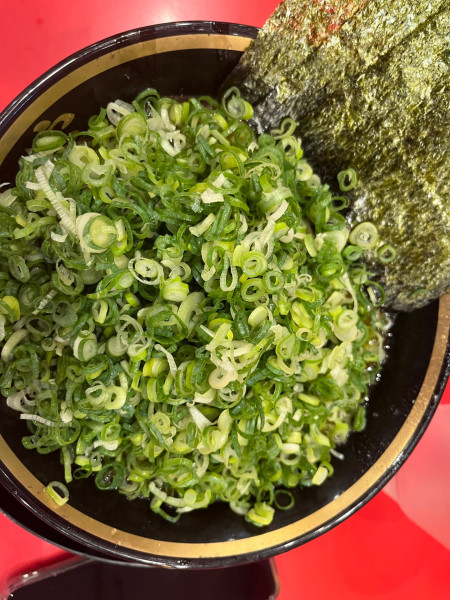 「九条ネギラーメン(並)1,100円」@横浜家系ラーメン 大輝家の写真