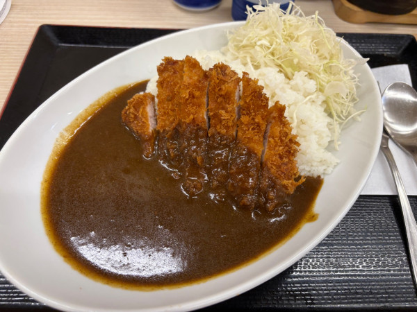 「カツカレー(梅)858円」@かつや 立川北口店の写真