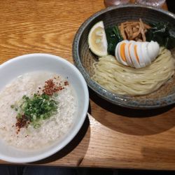 天城黒豚の汁なし背脂つけ麺