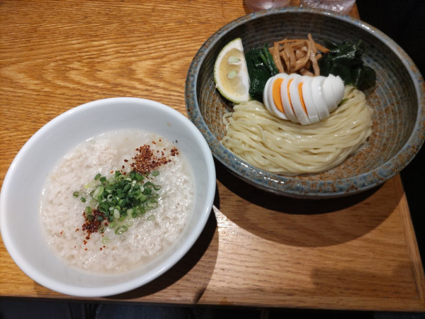 「天城黒豚の汁なし背脂つけ麺」@博多ラーメン でぶちゃん 高田馬場本店の写真