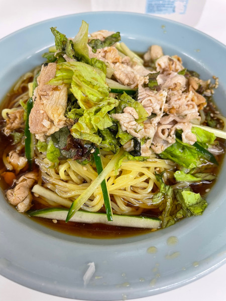 「肉冷やし中華」@兆楽 道玄坂店の写真