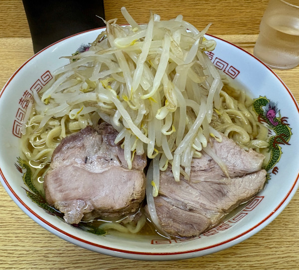「小ラーメン（ニンニク抜き、ヤサイ、アブラ）」@ラーメン二郎 環七新新代田店の写真