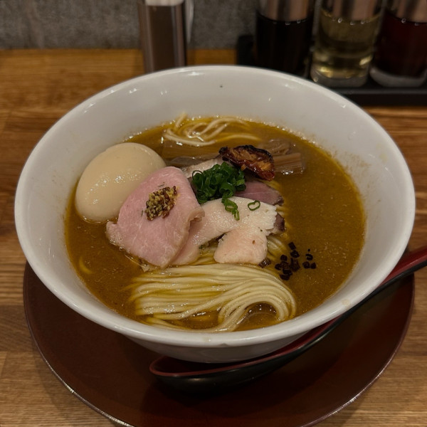 「鮭節そば」@麺処 青野の写真