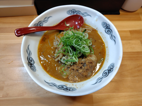 「頂味噌ラーメン（香ばし焼き野菜増量）950円」@味噌麺処 頂の写真