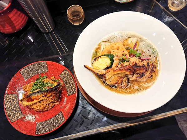 「【限定】Soul Soup (蝦夷鹿、鶉、豚骨 etc.)」@トーキョーニューミクスチャーヌードル 八咫烏 CHIKARABOの写真