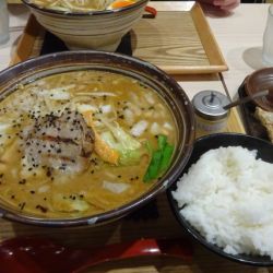 濃厚味噌ラーメンセット１２６０円