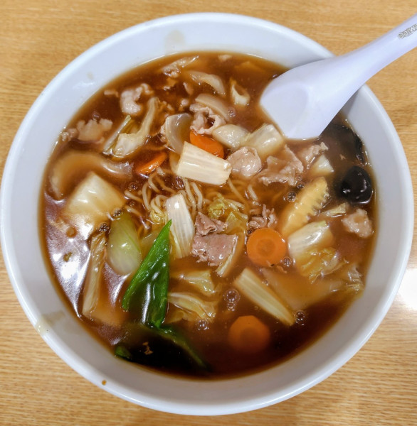 「広東めん 800円」@三好の写真