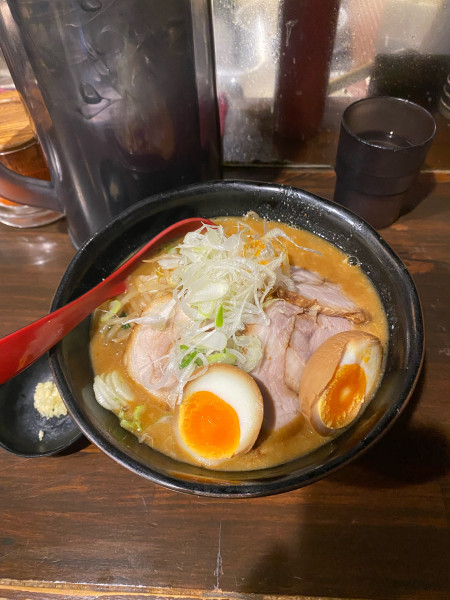「味卵辛味噌チャーシュー麺」@麺処 花田 池袋店の写真