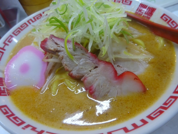 「味噌ラーメン（太麺）　1,000円」@MISO HANAMICHI 本店の写真