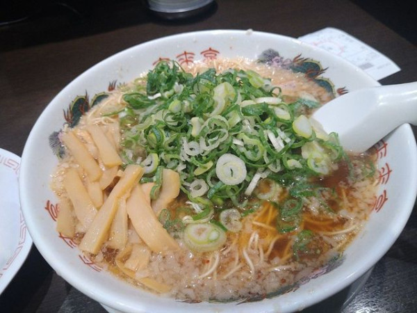 「ラーメン（メンマトッピング）」@来来亭 新堀川店の写真