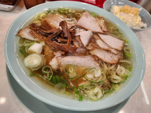 「中華そば　サービスライス」@なぎちゃんラーメン 京急蒲田店の写真