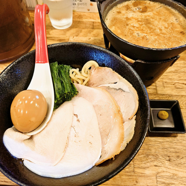 「濃厚鶏白湯つけ麺」@麺屋時茂の写真